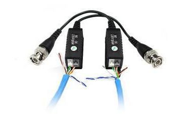 如何用雙絞網線替代同軸電纜線裝監控